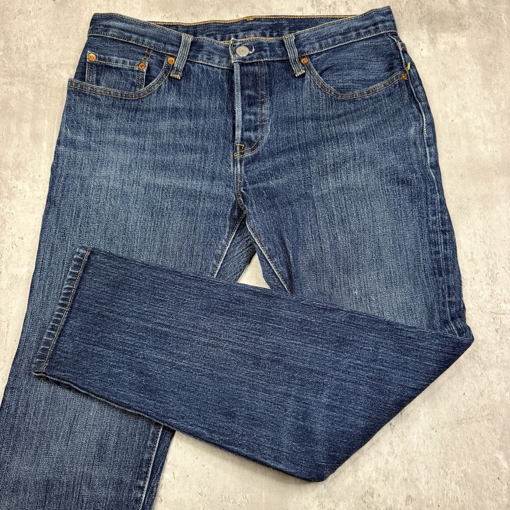 Levis 501 CT Customized Tapered Jeans 31x28 Dark Wash Mens Denim